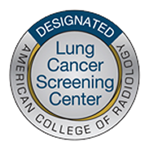 Lung Cancer Screening Center designation Badge